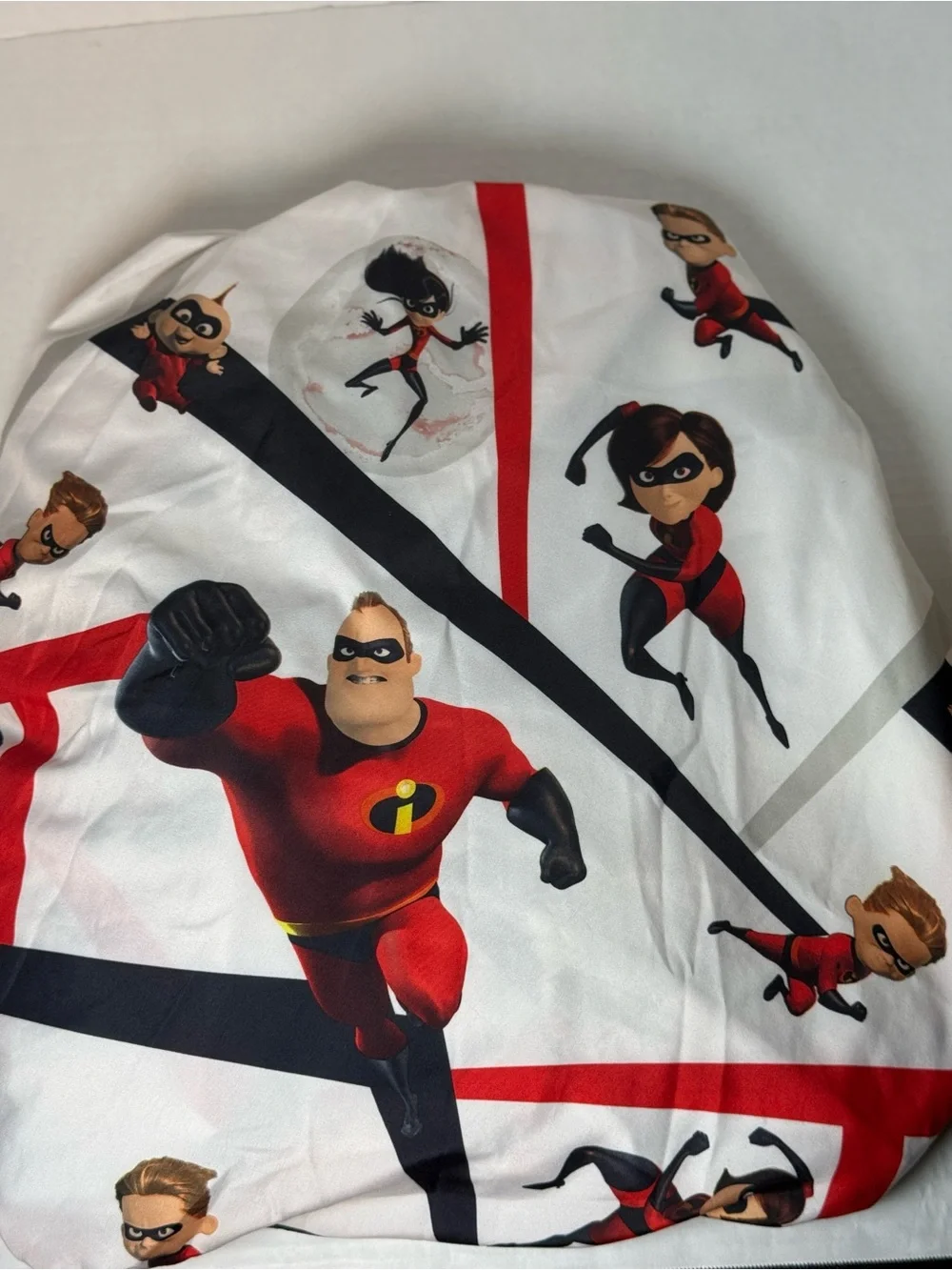 🛌Disney Pixar The Incredibles 2 Character 1 Twin Flat & 1 Fitted Sheet